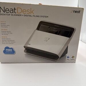 SCANNER Neat Desk Pass-Through  Red Home‎ Office Edition NEW IN OPEN BOX